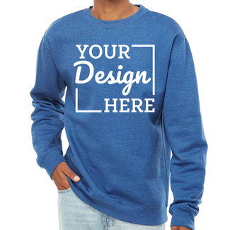 Custom Sweats:  SS3000 Independent Trading Co. Midweight Sweatshirt