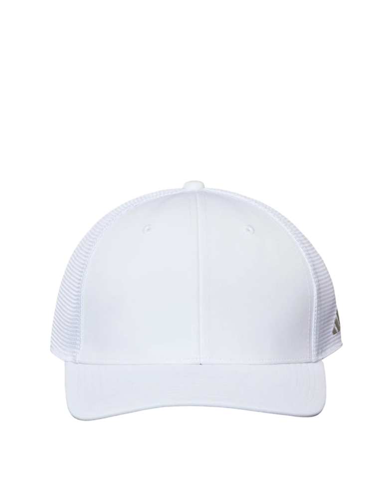 Image of a model wearing a A627S Adidas Sustainable Trucker Cap