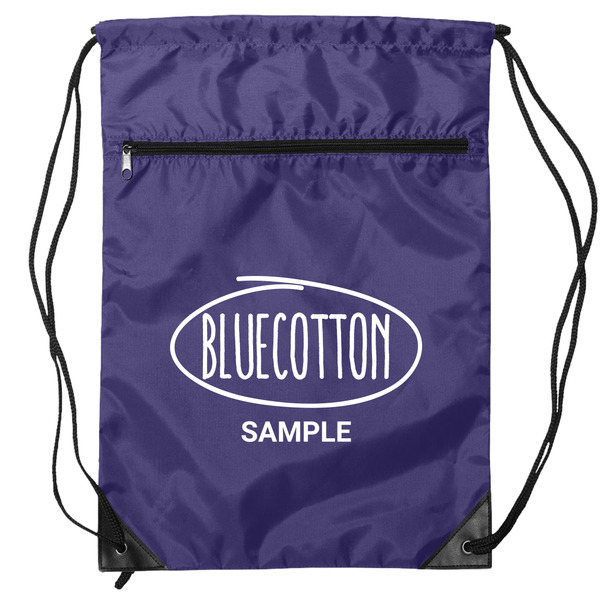 8888 Liberty Bags Zippered Drawstring Backpack