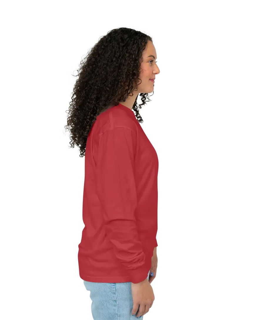 Custom Comfort Colors Long-Sleeve T-Shirt with Pocket