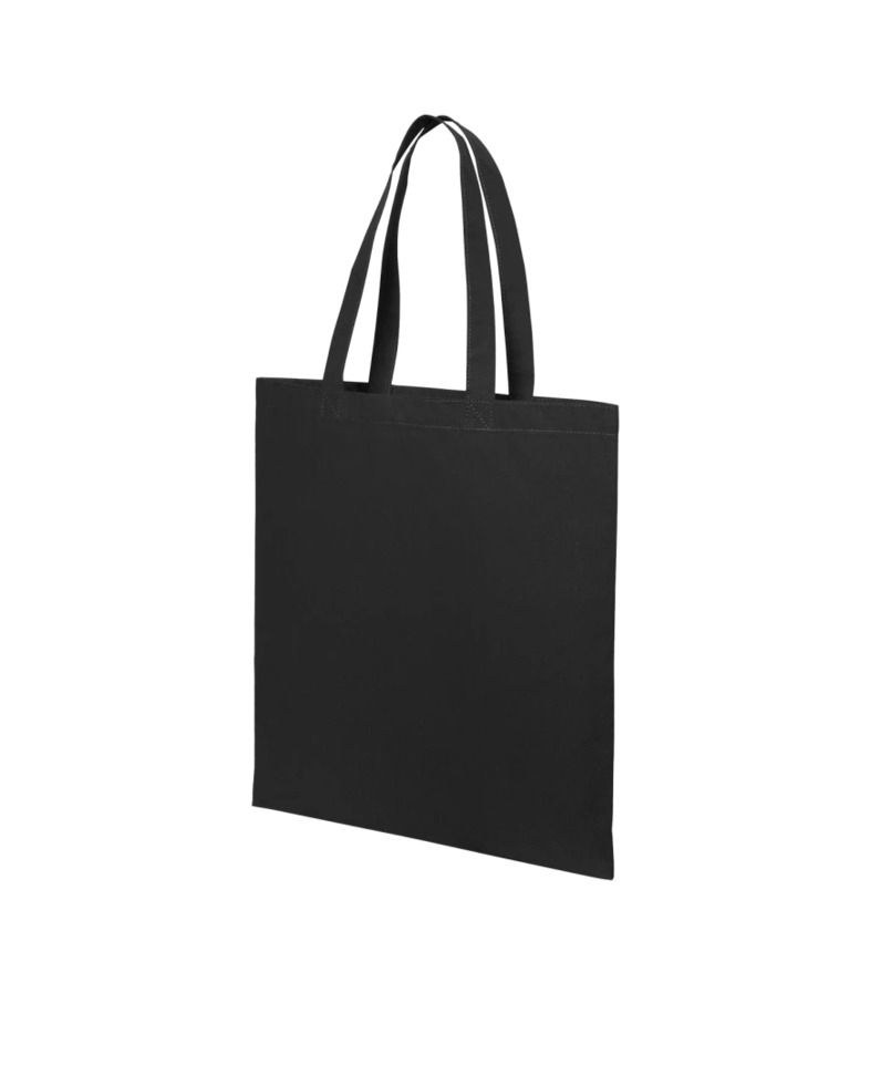 Image of a model wearing a BG1500 Port Authority® Core Cotton Tote