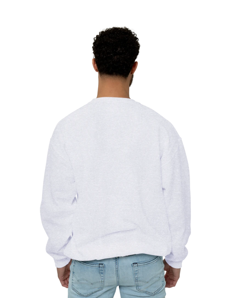 Image of a model wearing a 562 Jerzees NuBlend 50/50 Crewneck