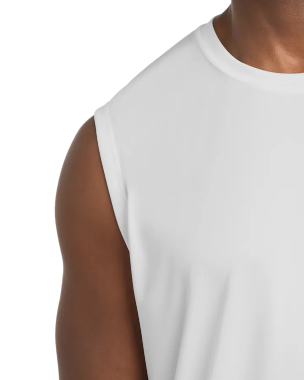 Closeup of a ST352 Sport-Tek Sleeveless PosiCharge Competitor Tee