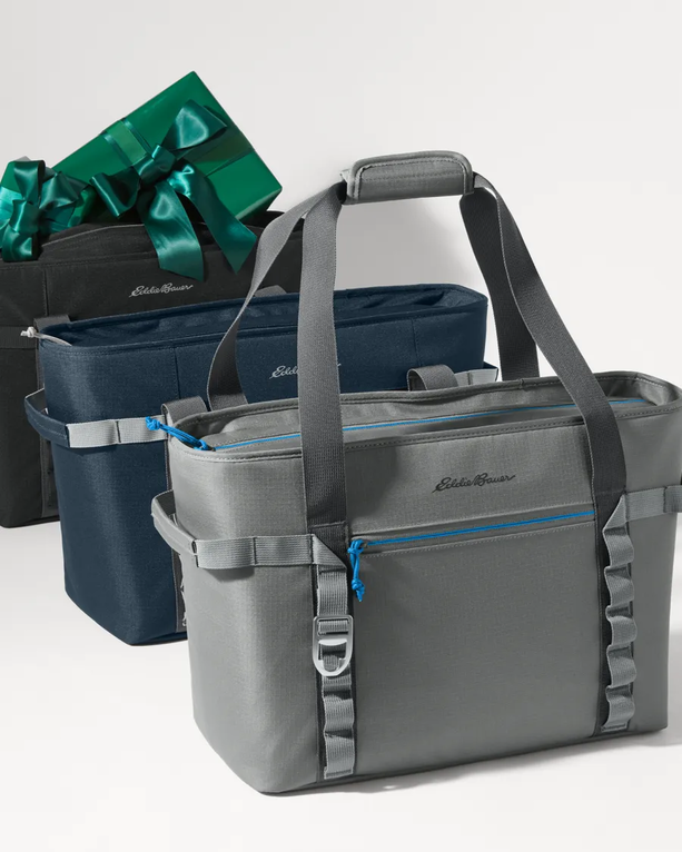 Closeup of a EB801 Eddie Bauer Max Cool Tote Cooler