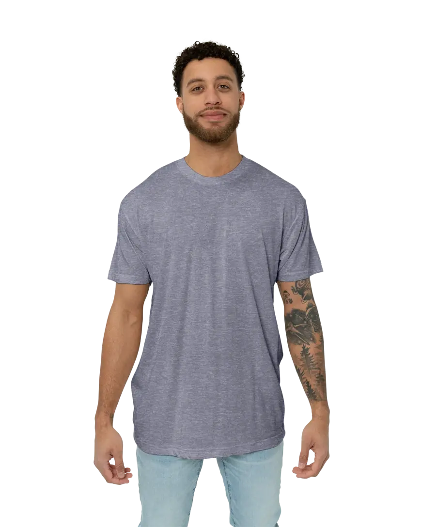 T-shirt Homme American Apparel Gris XL – Imprimé Graphique Music, Coton, état Correct