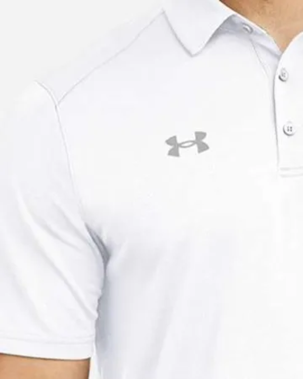 Closeup of a 1370399 Under Armour Men's Tech Polo