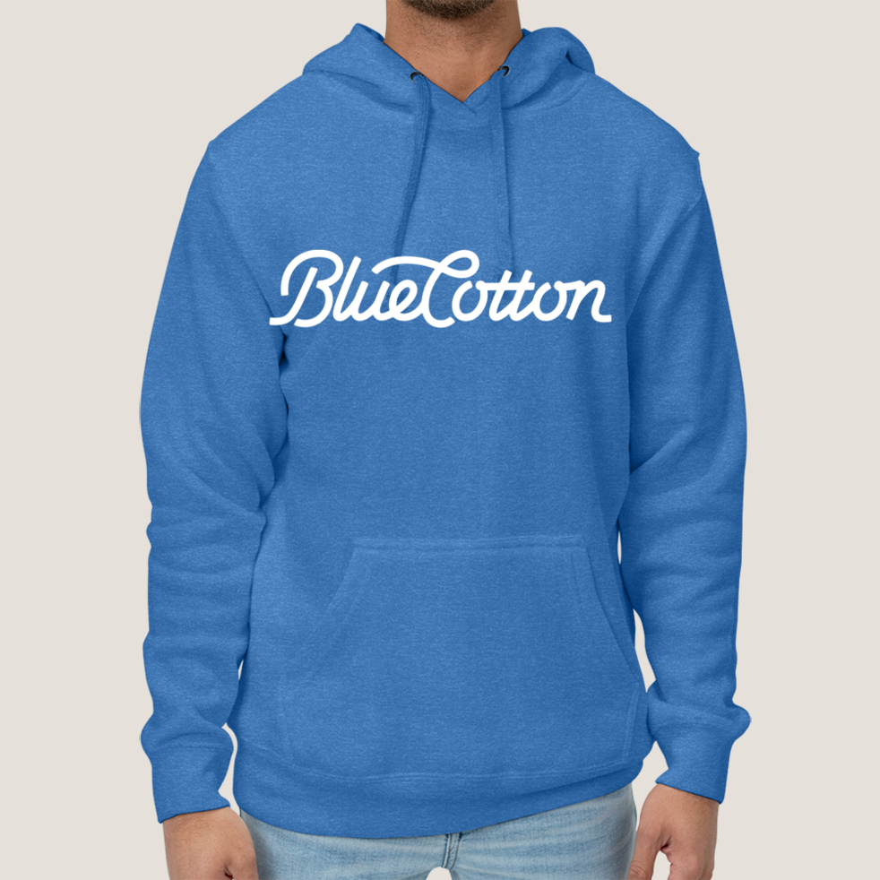 Image of 8871 J. America Tri-Blend Hooded Pullover Sweatshirt