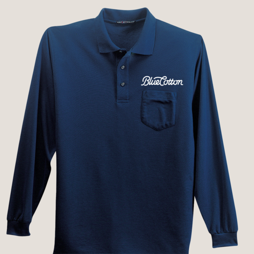 Sample image of K500LSP Port Authority Silk Touch LS Pocket Polo
