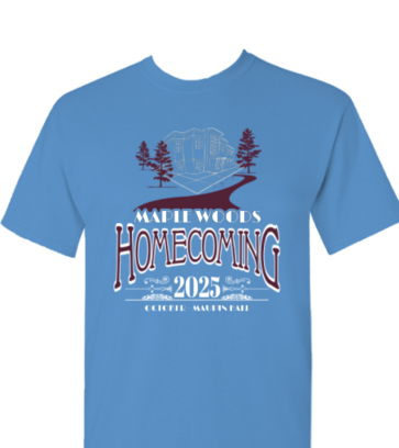 Maple Woods Homecoming Shirt design idea