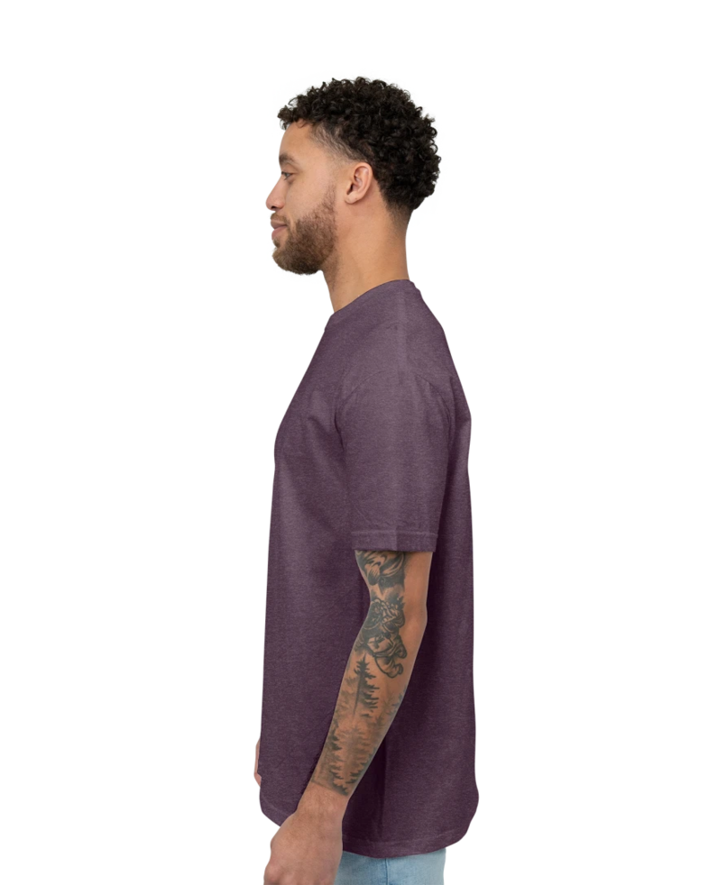 Image of a model wearing a 64000 Gildan SoftStyle Tee