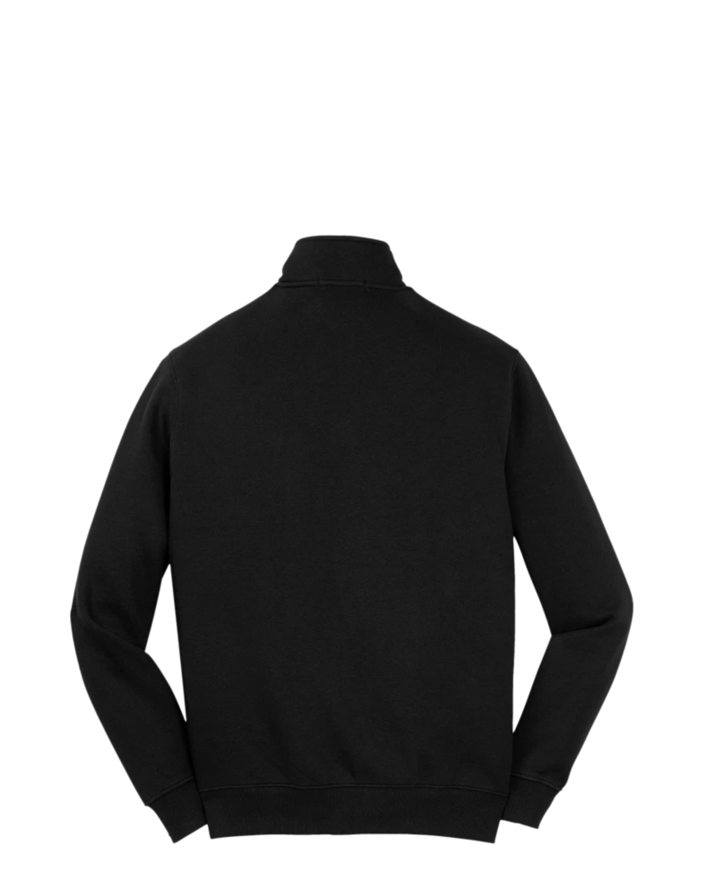 Image of a model wearing a ST259 Sport-Tek Full Zip Sweatshirt