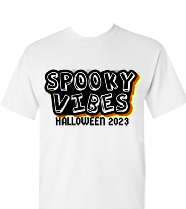 Spooky Vibes design idea