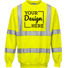 B303 Portwest Hi-Vis Sweatshirt