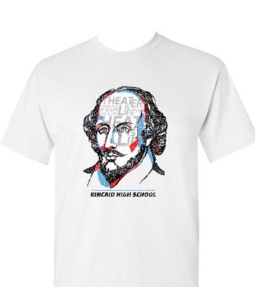 Drama Club Shakespeare Theater is Life design idea