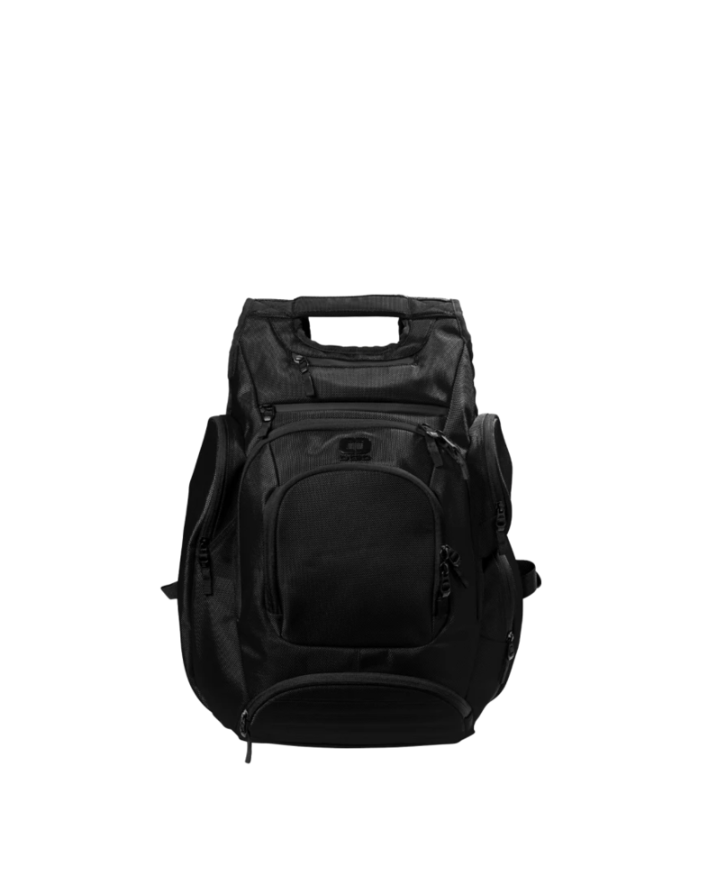 Image of a model wearing a 711107 OGIO Metro Ballistic Pack