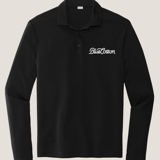 Sample image of ST520LS Sport-Tek Posi-UV Pro Long Sleeve Polo