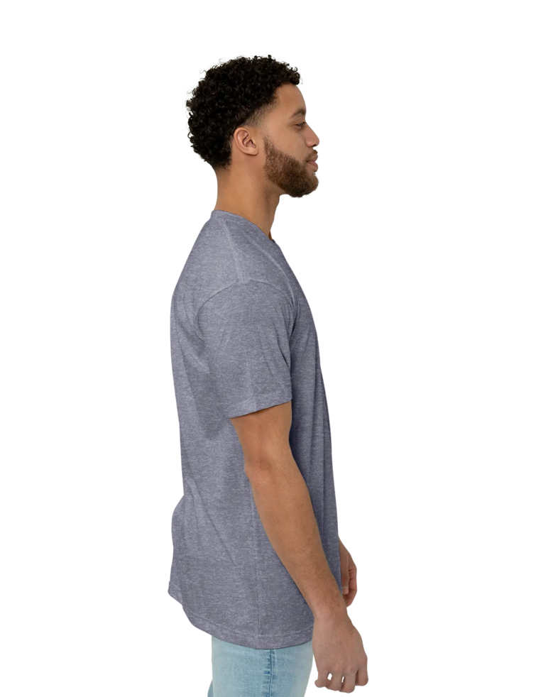 Image of a model wearing a TR401 American Apparel Tri-Blend Tee