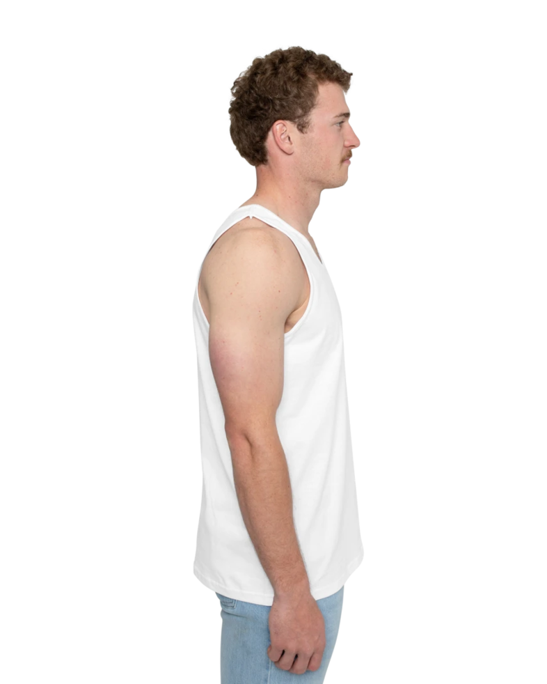 Image of a model wearing a 2200 Gildan Ultra Cotton Tank Top