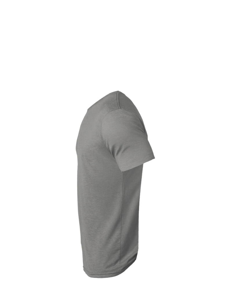 Image of a model wearing a AL2004 Allmade® Unisex Tri-Blend Tee