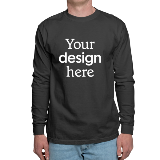 Sample image of CC6014 Comfort Colors Garment Dyed Long-Sleeve T-Shirt